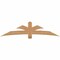 Ekena Millwork Davenport Timber Gable Bracket, Western Red Cedar, 84"W x 21"H x 1 1/2"D x 5 1/2"F, 6/12 Pitch GBW084X21X0206DAV00SWR - alternate 1